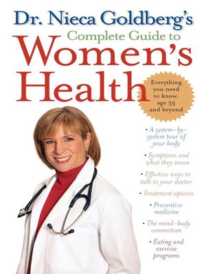cover image of Dr. Nieca Goldberg's Complete Guide to Women's Health